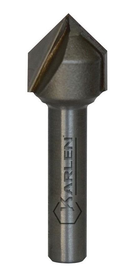 Cortador En V Ranurado 9.5X11X43Mm Broca Router En V