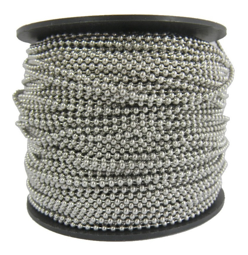Cadena De Bola Acero Inox. 4.5Mmx100Mt No.10