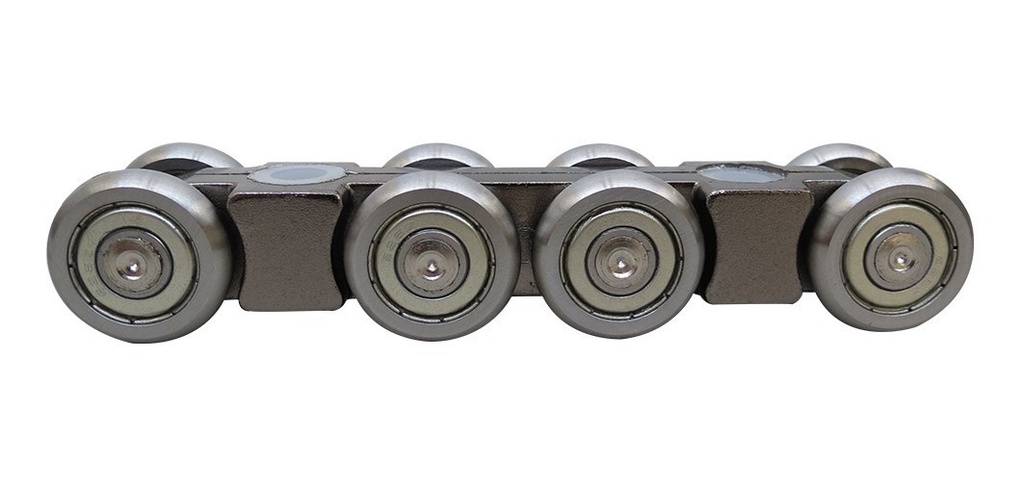 Corredera Para Puerta Ruedas De Acero 150Kg 312013