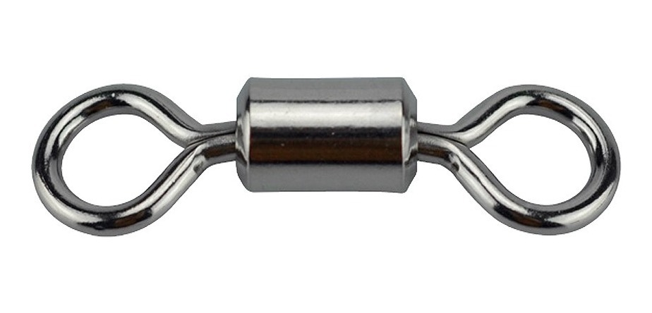 Destorcedor Negro Para Pesca Rolling No.2/0 144 Piezas