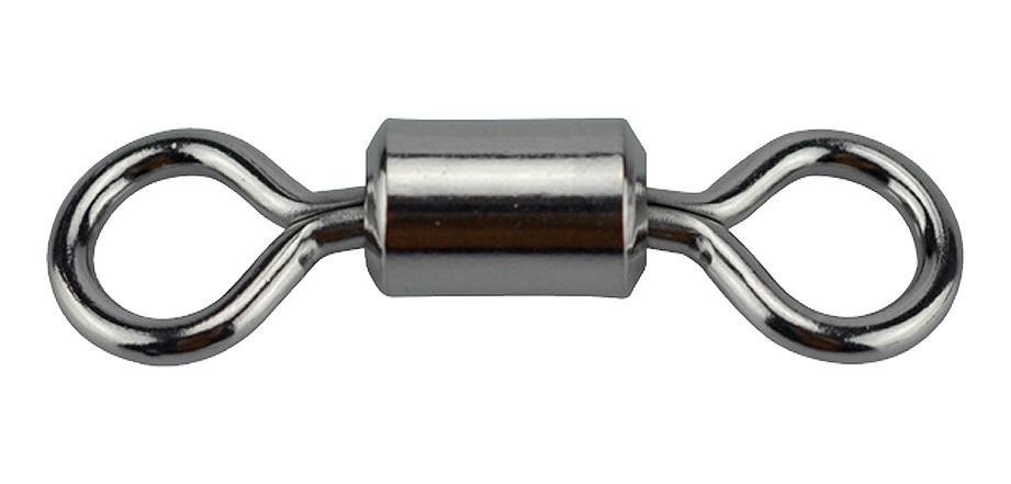 Destorcedor Negro Para Pesca Rolling No.4/0 144 Piezas