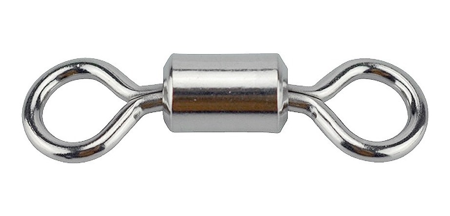 Destorcedor Niquelado Para Pesca Rolling No.3 144 Piezas