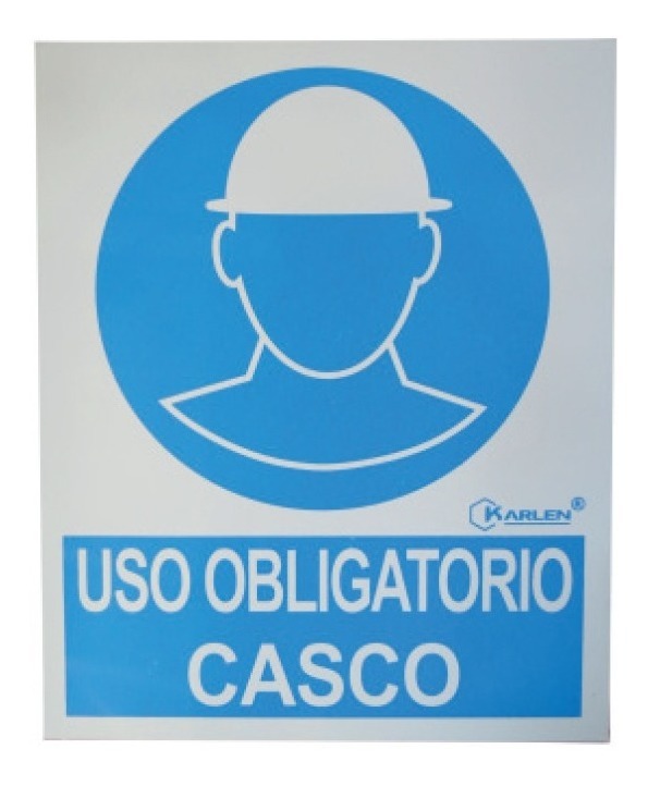 Señal  Casco  30X45Cm