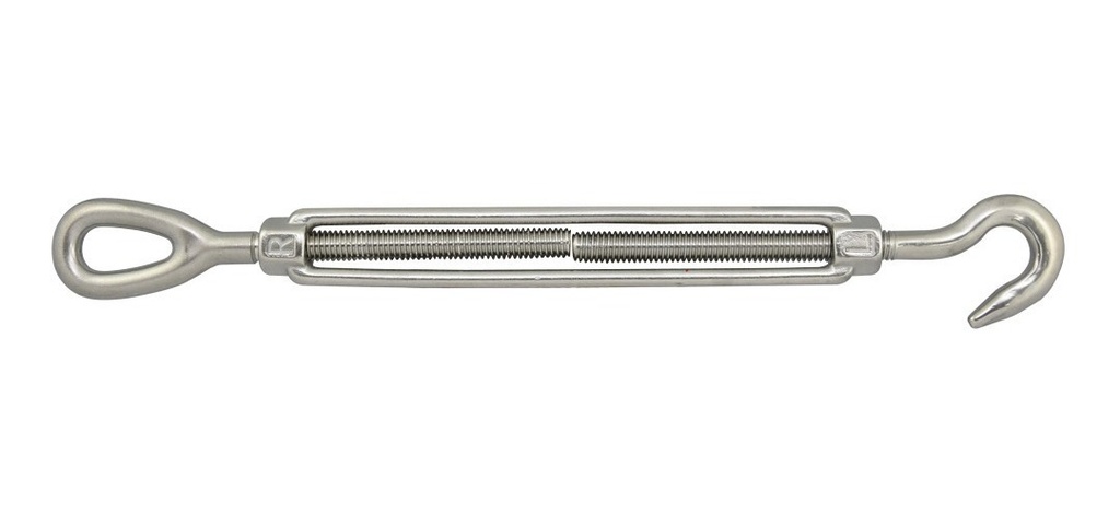 Tensor De Acero Inoxidable 316 Ojo/Gancho 3/8 X180Mm Ms0212