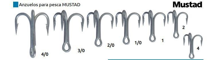 Anzuelo Para Pesca 9430Ads 4 Mustad (50 Piezas)