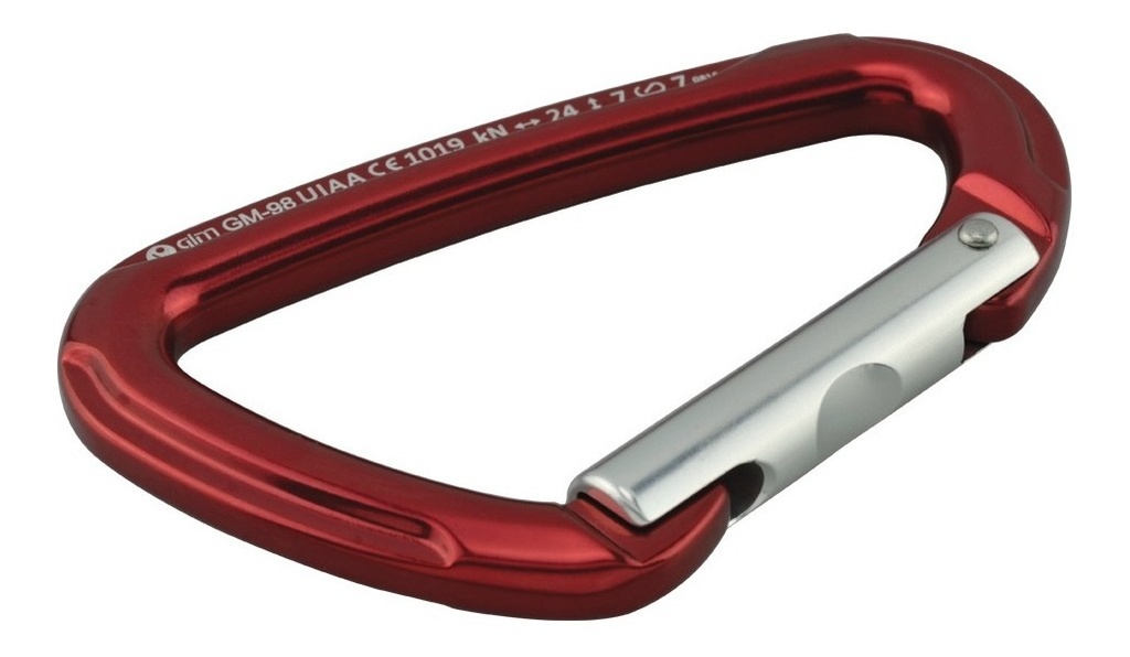 Mosqueton De Aluminio Tipo D 24Kn Gim-98