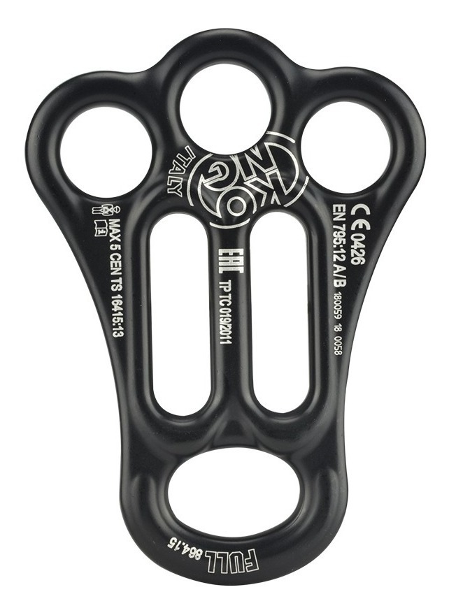 Descensor Multianclaje Con 3 Orificios  Kong  