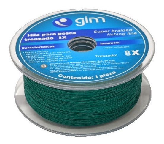 Hilo De Pesca Multifilamento 8X120Mts-Mm 0.20