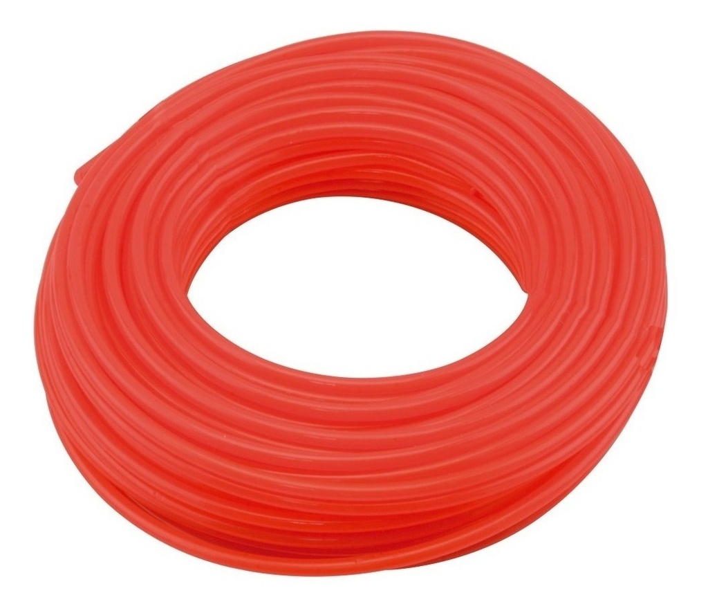 Hilo Para Desbrozadora 2.40Mm 15M Rojo  Gim Terra