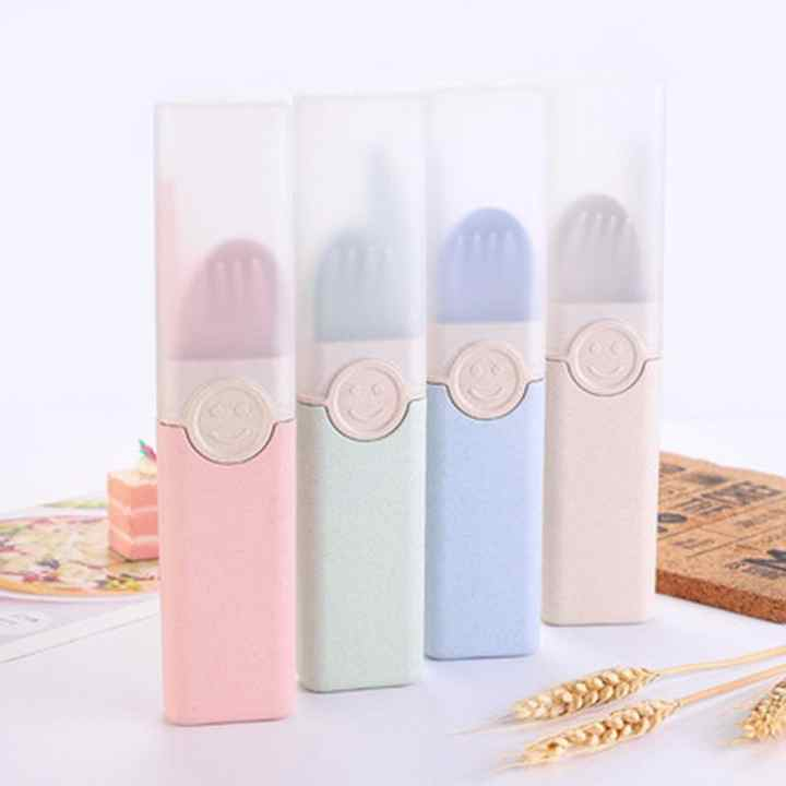Cubiertos de trigo con estuche 3 4x22 cm 200PZ  WEISCO.MX