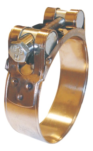 [GM-14ABRAZA206CH] Abrazadera Inox. Tornillo Hex T  24mmx113-121