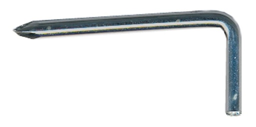 [GM-14ALCAYA011SM] Alcayata De Espiga 19X60 Zinc (144 Piezas) D/P