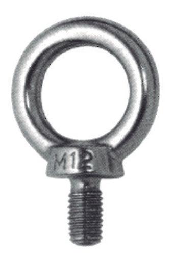 [GM-14ARGOLL044CH] Argolla Con Tornillo Inoxidable Ss304 14Mm 300Kg