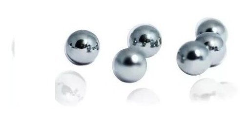 [GM-14BALAS-144CH] Bolas Balines Acero Inox. G-1000 3/8  9.5Mm 100 Pzas