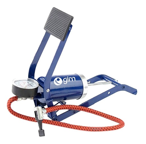 [GM-14BOMBAS017GI] Bomba De Pie Para Inflar Pintada Con Manometroplus