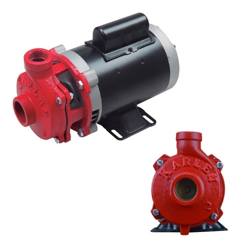 [GM-14BOMBAS037SM] Motobomba Centrífuga Monofásica Para Agua P/0.50 Karlen