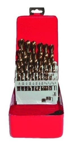[GM-14BROCAS005CH] Juego De Brocas Para Metal 29 Piezas Nuevo Envio Gratis