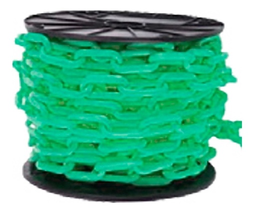[GM-14CADENA207YF] Cadena De Plastico (Verde) 8Mmx30Mt 9807-Green