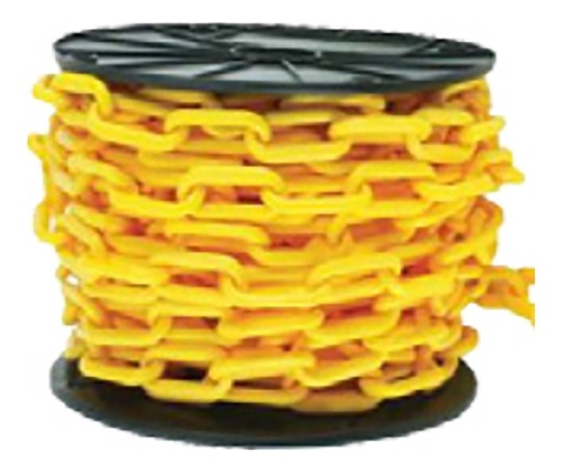 [GM-14CADENA208YF] Cadena De Plastico (Amarilla) 8Mmx30Mt 9807-Yellow