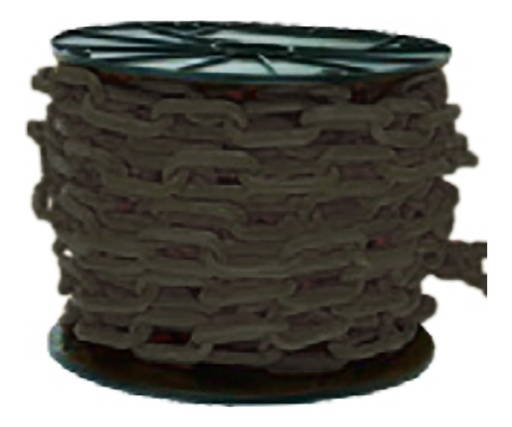 [GM-14CADENA210YF] Cadena De Plastico (Negra) 8Mmx30Mt 9807-Black