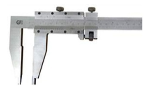 [GM-14CALIBR082CH] Calibrador Vernier 24 /600Mm 0.05Mm-1/128  Ajuste Fino