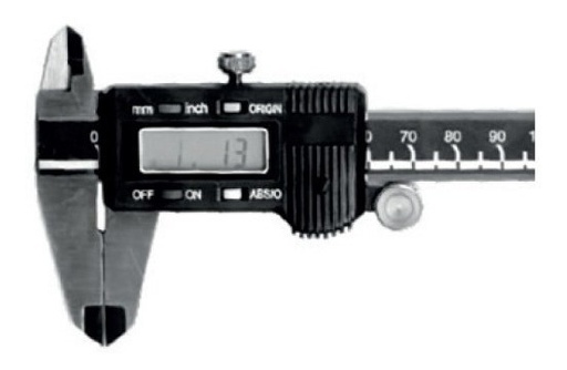 [GM-14CALIBR089CH] Calibrador Electrico Digital 12 Nuevo Trabajo Casa Gratis