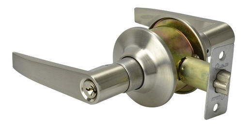[GM-14CERRAD074CH] Cerradura De Manija Mecanismo Cilindrical Para Baño/Satinado