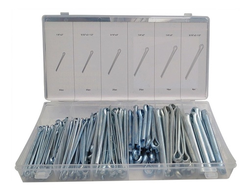 [GM-14CHAVET005CH] Chavetas Rectas Surtidas 6 Tamaños 144Pzas W-8012Calidadbel