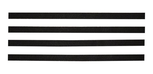 [GM-14CINTAS138CH] Cinta Antiderrapante 500Mmx12.5Mm Negra (10 Piezas)Plus