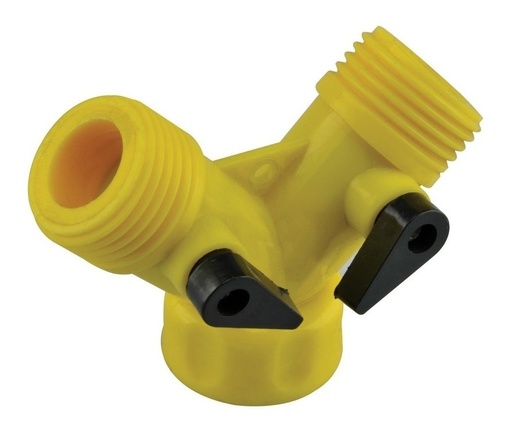 [GM-14CONEX-015KW] Valvula  Y  Para Manguera Plastico 110174