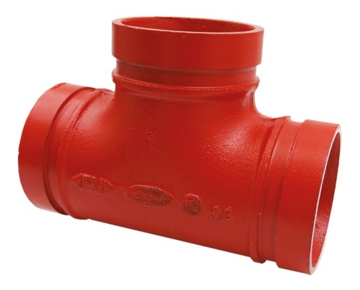 [GM-14COPLES058CH] Conexion  T  Ranurada Para Tuberia 4 
