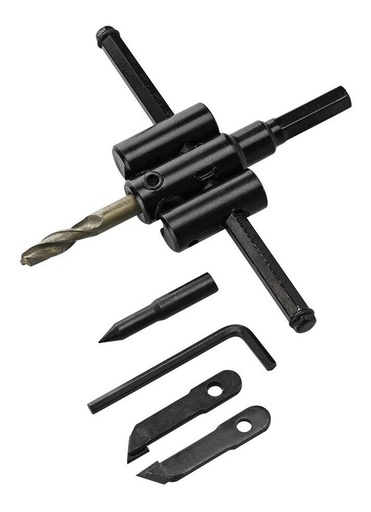 [GM-14CORTAC044HE] Cortacirculos Para Taladro 30Mm-120Mm