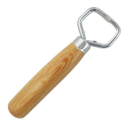 [GM-14DESTAP003SM] Destapador Tradicional Mango Madera Barnizado De5 El Mejor