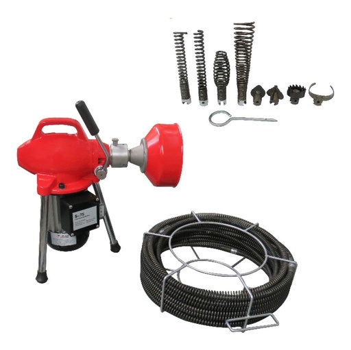 [GM-14DESTAP090CH] Destapacaños Electrico 250W/110V/60Hz S-75
