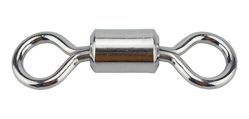 [GM-14DESTOR093DO] Destorcedor Niquelado Para Pesca Rolling No.5 144 Piezas
