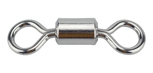 [GM-14DESTOR098DO] Destorcedor Niquelado Para Pesca Rolling No.1/0 144 Piezas