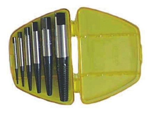 [GM-14EXTRAC141CI] Set Extractor De Tornillos Acero Cromo Vanadio 6 Pzscalidad