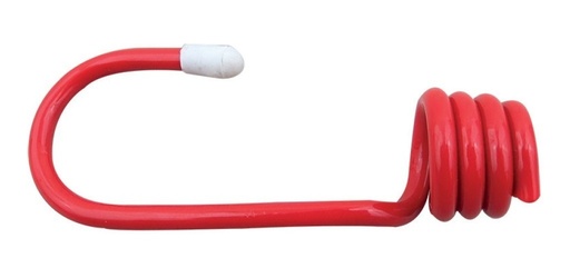 [GM-14GANCHO111CH] Ganchos Para Tensor Elastico 9Mm Rojo (50 Piezas)