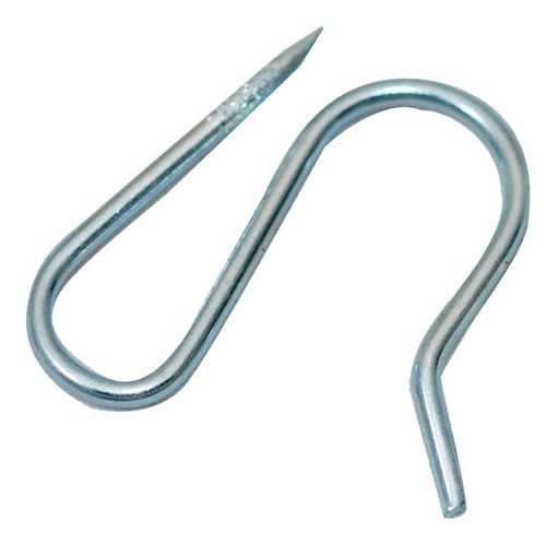 [GM-14GANCHO144SM] Gancho Alfiler Cortinero Metal Galvanizado 1.3 Mm El Mejor