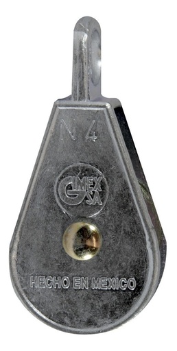 [GM-14GARRUC027SM] Garrucha Para Noria Sencilla Fija Galvanizada N°2 El Mejor