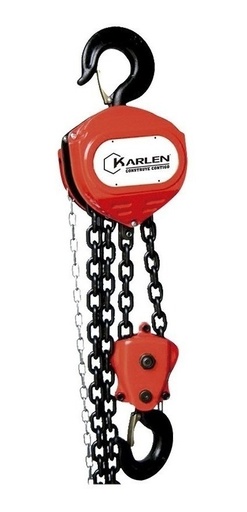 [GM-14GARRUC082CH] Polipasto Triangular De Cadena Hsz-1 1Tx3M Carga Nuevo