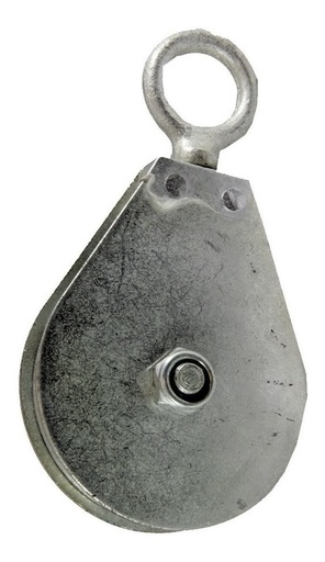 [GM-14GARRUC139CH] Garrucha Giratoria Para Cable Galvanizado 5 127Mm