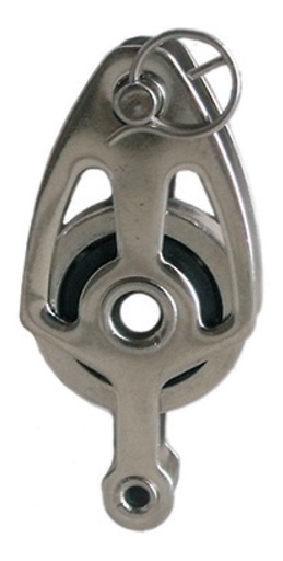 [GM-14GARRUC148CH] Garrucha Fija Inoxidable Ss316 Con Balero 25X47Mm Ms1113