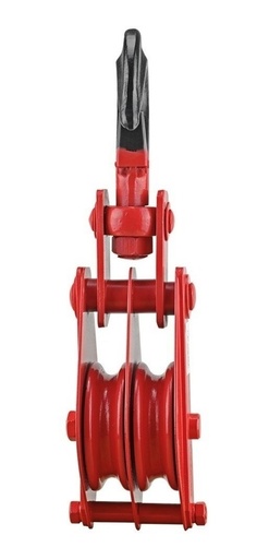 [GM-14GARRUC197CH] Garrucha (Polea) Doble 2Ton Hy(G)2-2 Carga Nuevo