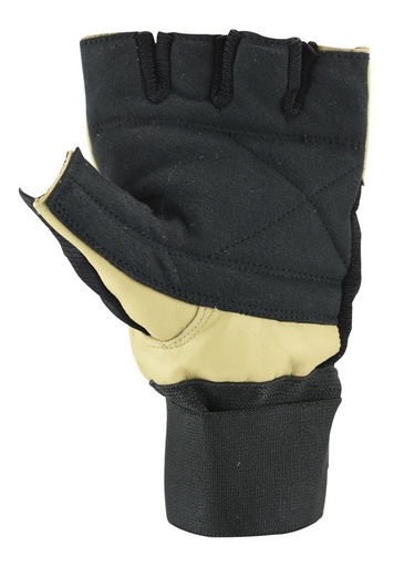 [GM-14GUANTE148LA] Guantes Piel Para Gimnasia Entrenamiento Mediano Gim