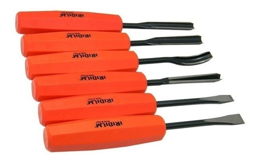[GM-14GURBIA004IR] Gurbias Para Madera Iridium Juego Con 6 Piezas Oferta