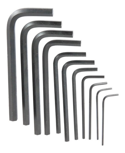 [GM-14JGOALL016GI] Llaves Allen 1/16-1/2  Jlap-11 (11 Piezas) Nuevo Oferta