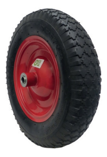 [GM-14LLANTA008CH] Llanta Neumática Con Rin Rojo 16 4.80/4.00-8 Karlen
