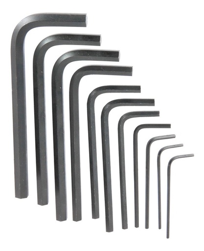 [GM-14LLAVES018HE] Llaves Allen 1.5-10Mm Gmm-10 (10Piezas)