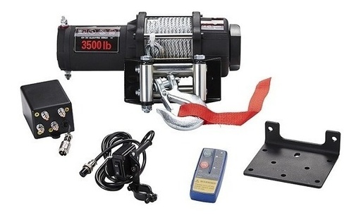 [GM-14MALACA038CH] Malacate Electrico Winch 12V 3500Lbs 3.3Hp/2.5Kw Nuevo